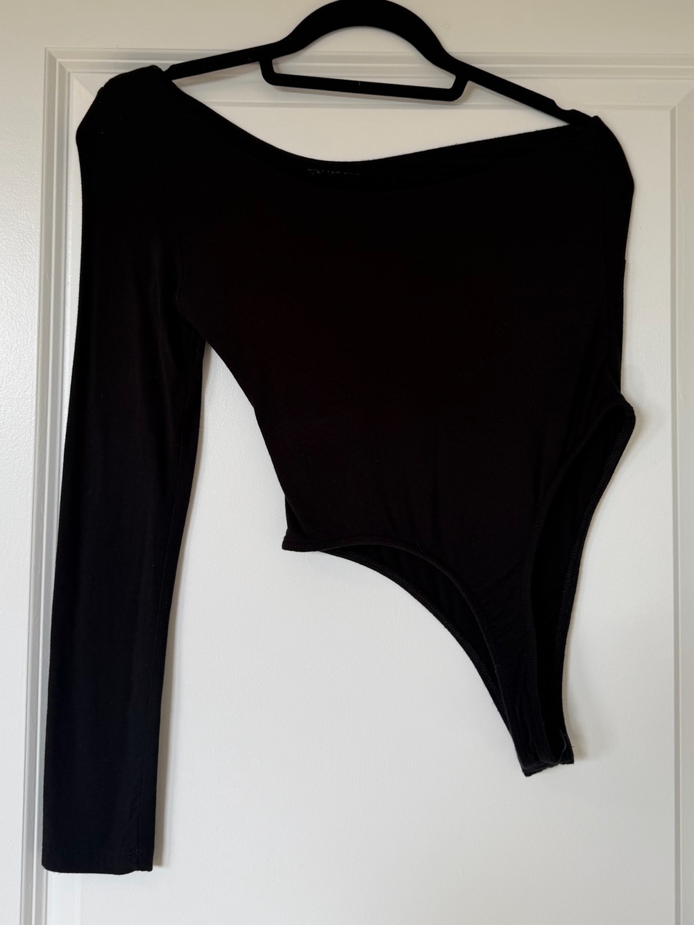 One-Shoulder Long Sleeve Bodysuit